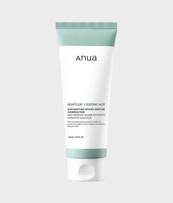 ANUA – Heartleaf Succinic Moisture Cleansing Foam 150ml