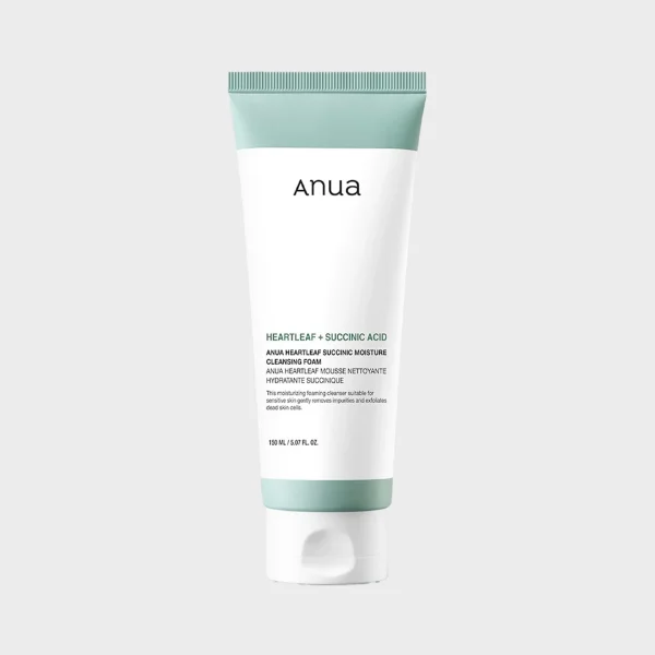 ANUA - Heartleaf Succinic Moisture Cleansing Foam 150ml
