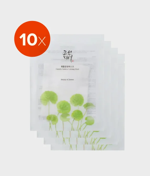 BEAUTY OF JOSEON – Centella Asiatica Calming Mask (10 Sheets)