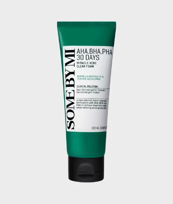 SOME BY MI – AHA-BHA-PHA 30 Days Miracle Acne Clear Foam 100ml