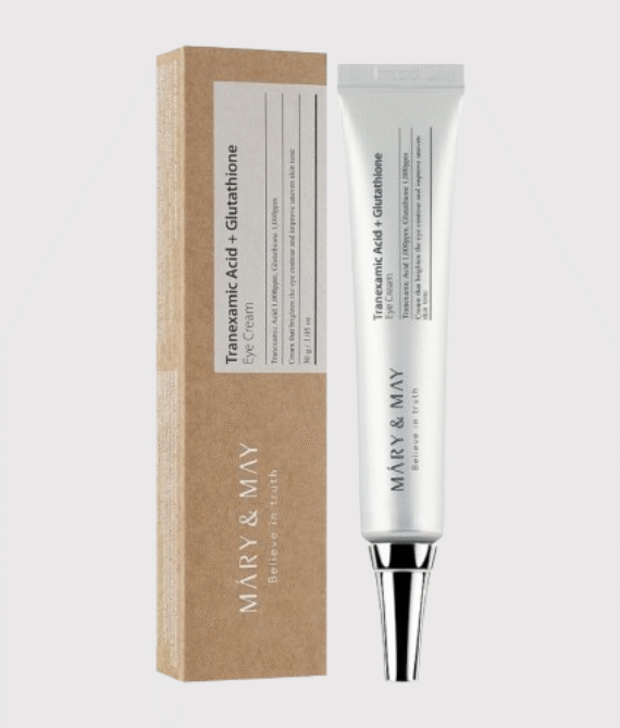 MARY & MAY – Tranexamic Acid + Glutathion Eye Cream – 30ml.