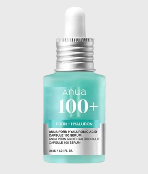 ANUA-100+ PDRN + Hyaluronic Acid Capsule 100 Serum – 30ml.