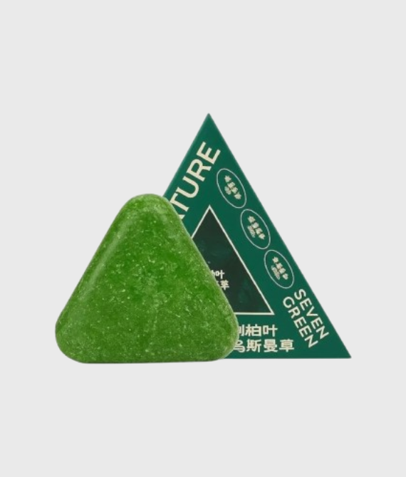 Seven Green Shampoo Soap Bar -120g.