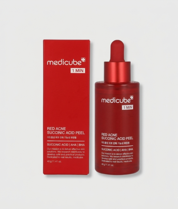 MEDICUBE – Red Acne Succinic Acid Peel – 40g.