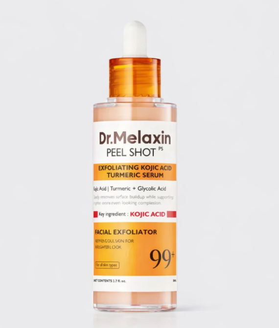 Dr.Melaxin – Peel Shot Exfoliating Kojic Acid Turmeric Serum – 80ml.