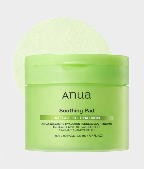 Anua – Azelaic 10 Hyaluron Redness Soothing 90 Pads