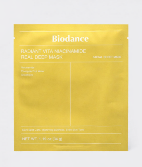 Biodance – Radiant Vita Niacinamide Real Deep 1 Mask
