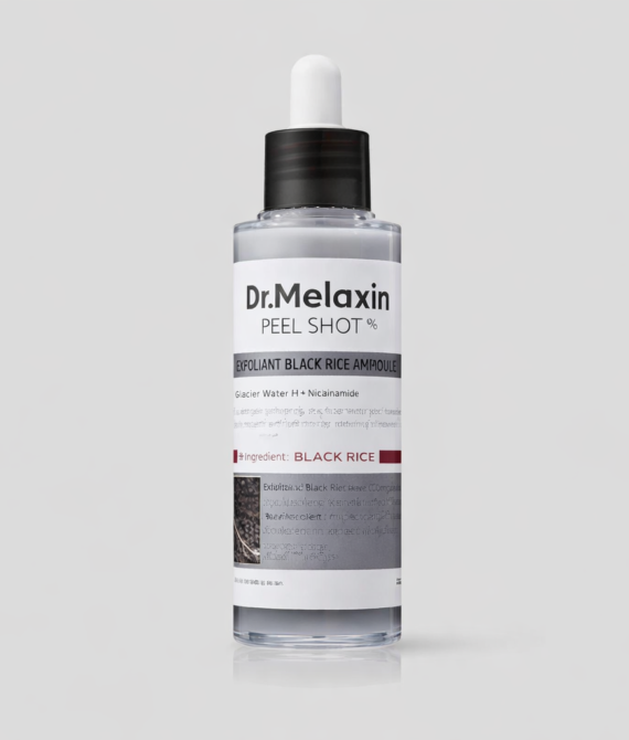 Dr.Melaxin – Peel Shot Exfoliating Black Rice Ampoule – 80ml.