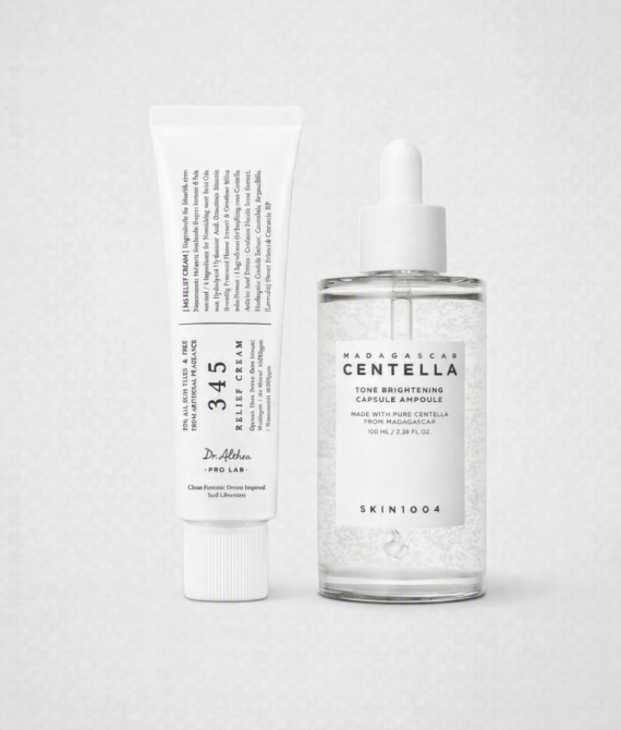Pack Éclat & Hydratation (Dr.Althea 345 Relief Cream + SKIN1004 Tone Brightening Ampoule)