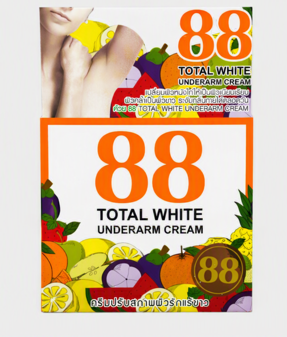 88 TOTAL WHITE UNDERARM CREAM – 35G