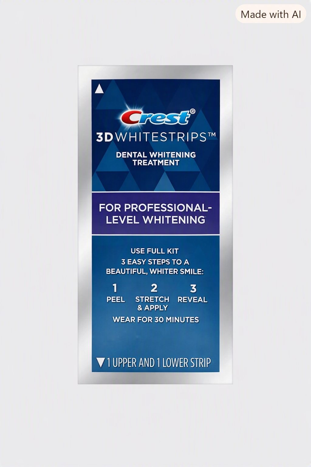Crest 3D White Strips Professional Effects – 1 Piece